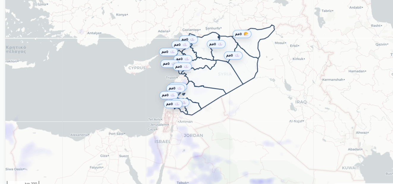 تحذيرات من سيول وعواصف رعدية قوية تضرب سوريا ودول الجوار خلال الساعات القادمة