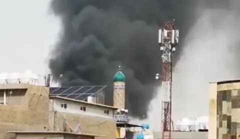 طائرة مسيرة تستهدف مقر جهاز المخابرات الوطني في بغداد