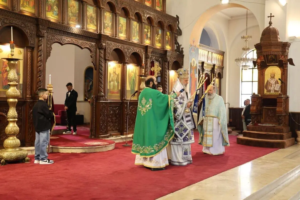 تعزيز أمني حول مطرانية حماة للروم الأرثوذكس خلال عيد الفصح