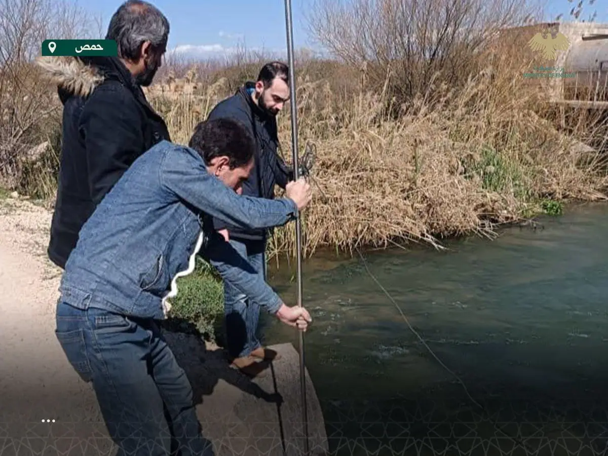 ارتفاع منسوب المياه في حمص بعد الهطولات المطرية الأخيرة