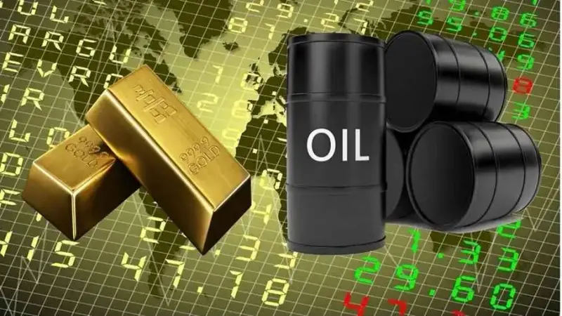 هبوط أسعار النفط بنحو 5% وصعود الذهب بأكثر من 2%