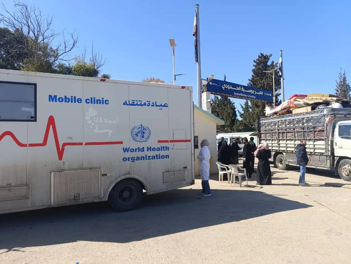 مديرية صحة حمص تواصل تقديم خدماتها عبر العيادات المتنقلة في تدمر والبادية