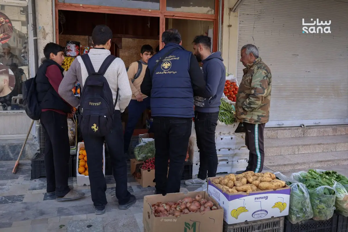 جولات رقابية لمديرية حماية المستهلك وسلامة الغذاء في ريف دمشق