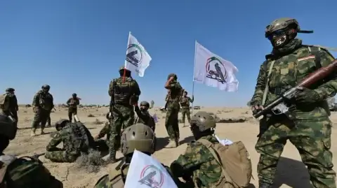 قصف جوي يستهدف نقطة للحشد الشعبي في جرف النصر وسط العراق