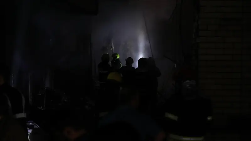 اندلاع حريق قرب قاعدة حرير الأمريكية في أربيل عقب هجوم مجهول المصدر