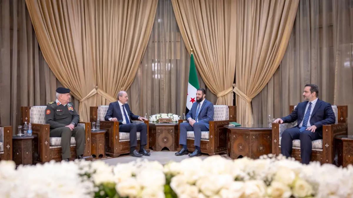 لقاء رفيع المستوى بين سوريا والأردن في دمشق