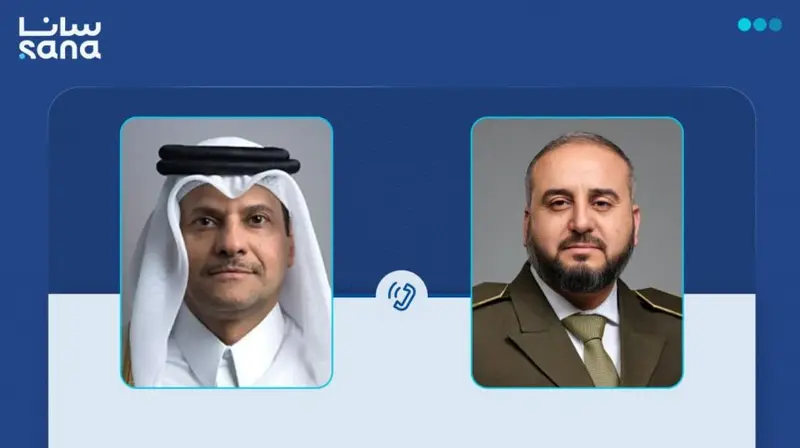 وزيرا الدفاع في سوريا وقطر يناقشان هاتفياً التطورات الأمنية في المنطقة