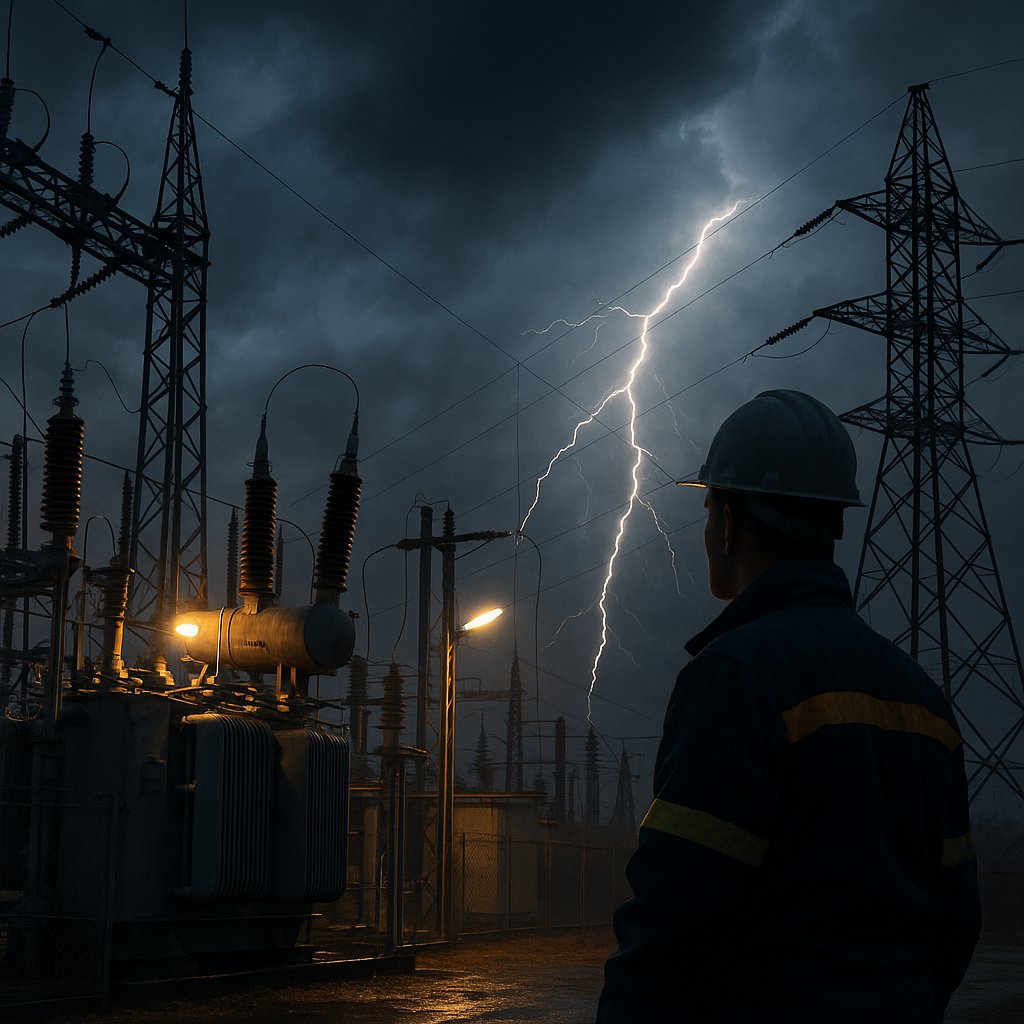 كهرباء ريف دمشق: خروج عدة محطات تحويل عن الخدمة بسبب الأحوال الجوية