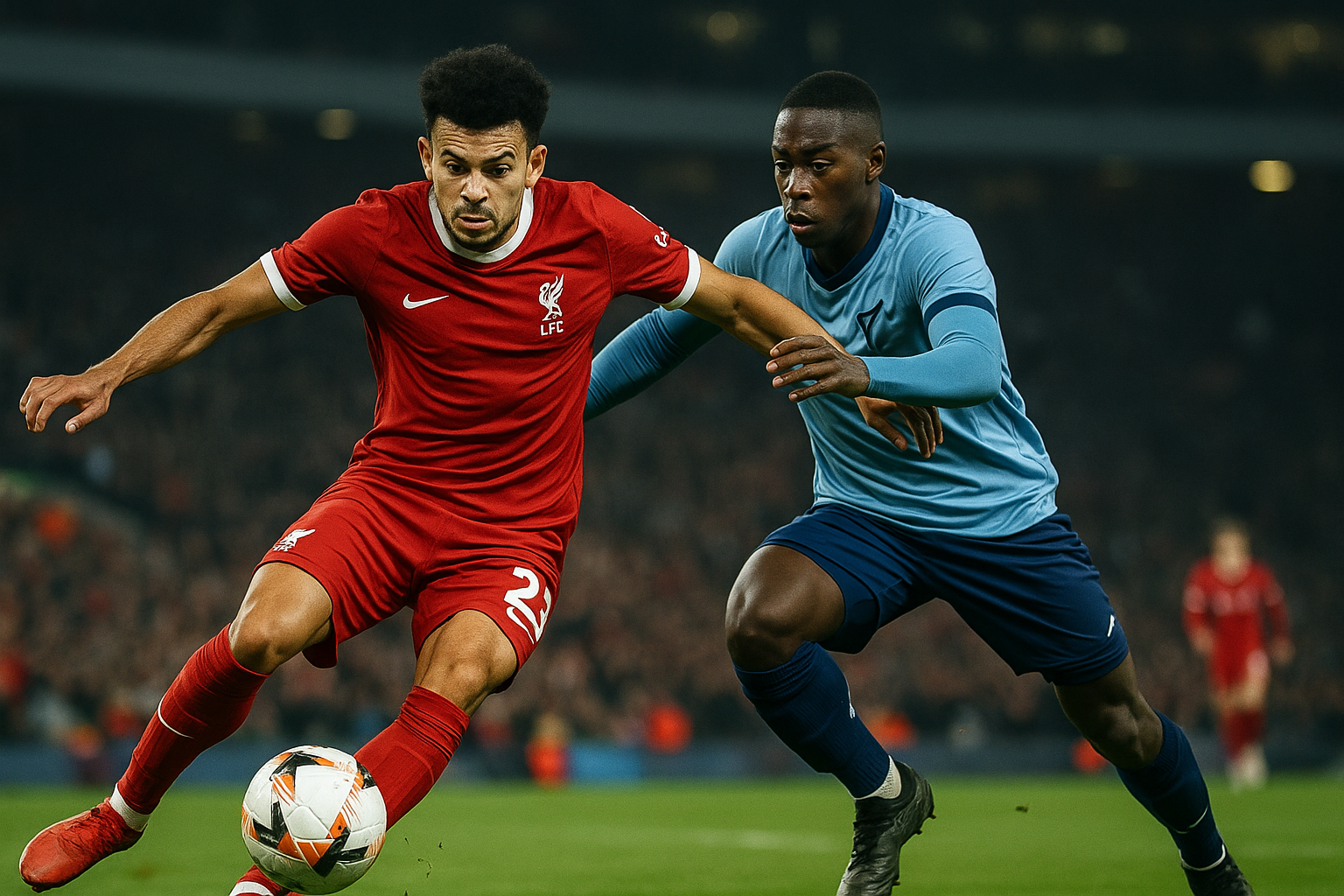 ستيف نيكول يدافع عن بيع لويس دياز ويشيد بمواهب ليفربول الشابة